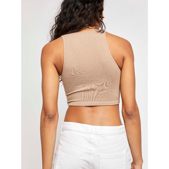NWT Free People Strapped In Brami / Nude - Picture 3 of 4